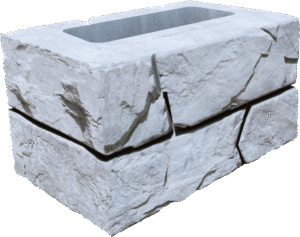 Concrete Corner-Block - Retaining Wall VertiBlock Cornerstone Wall
