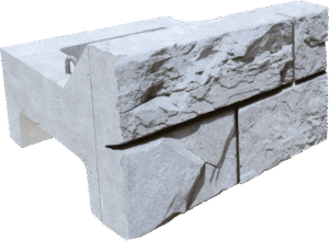 Concrete Top Block - Retaining Wall VertiBlock Cornerstone Wall