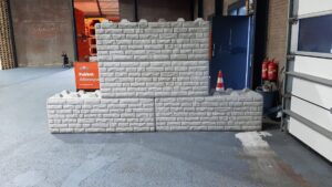 Brick Textured Concrete Beton Block From Nevada